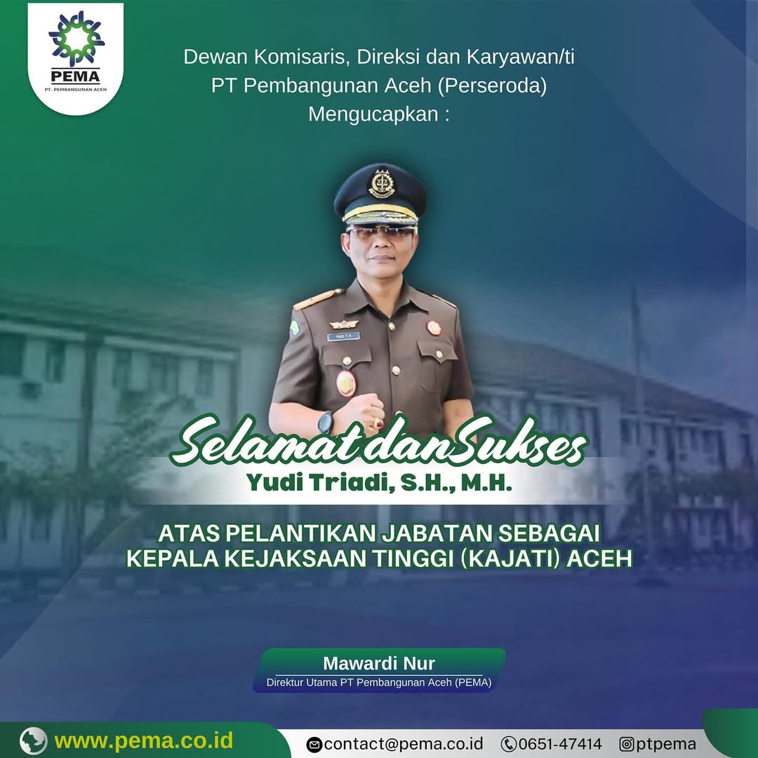 PEMA - PELANTIKAN KAJATI ACEH